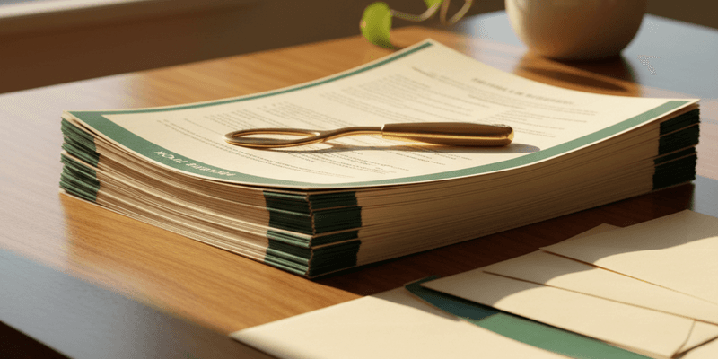 HOA Budget Mailing and Reserve Planning