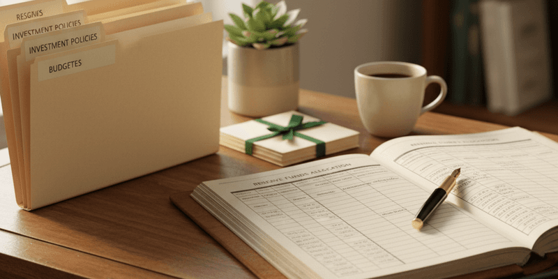 HOA Investment Policy for Reserve Funds