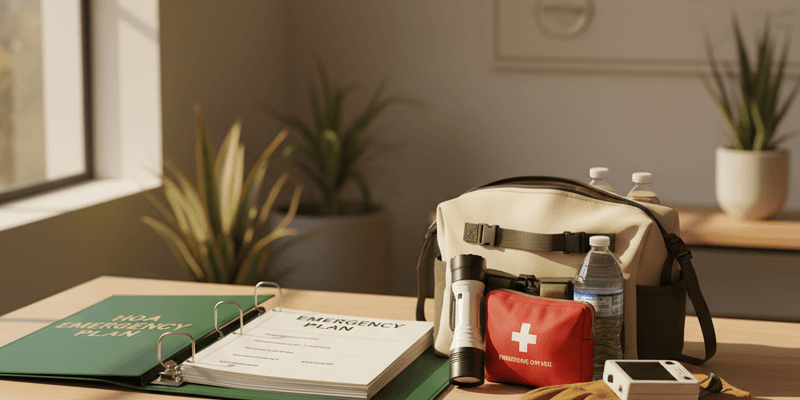 HOA Emergency Preparedness Plan for Boards