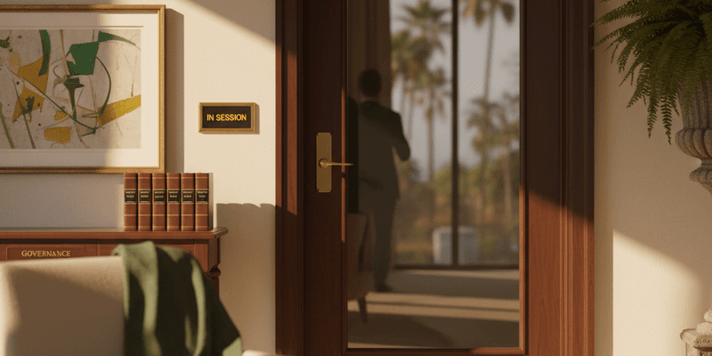 HOA Executive Session Legal Boundaries