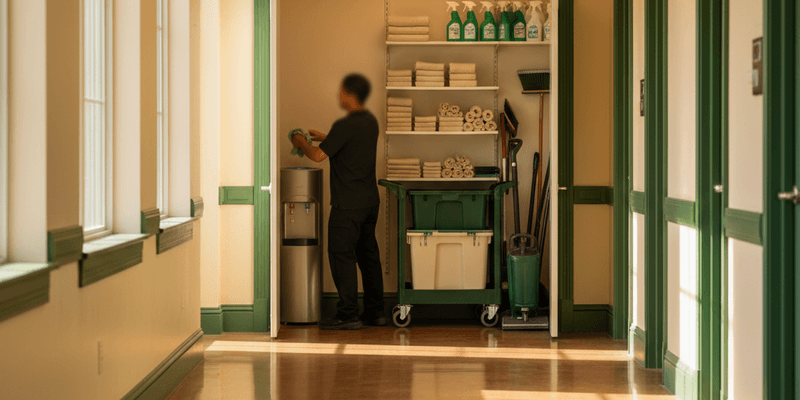 HOA Janitorial Vendor Walkthrough Checklist