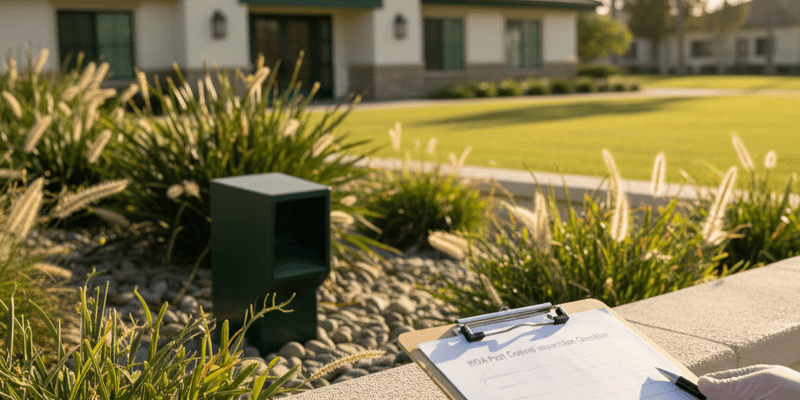 HOA Pest Control Vendor Standards
