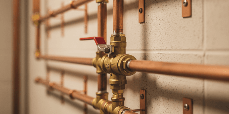 Plumbing — professional service photography